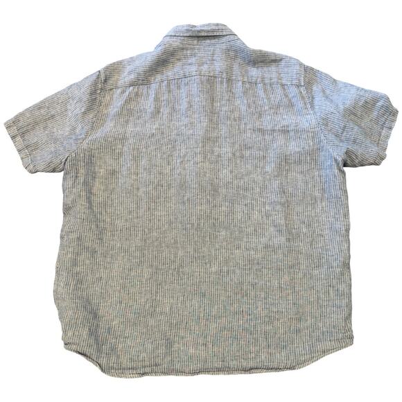 Everlane Linen Button Down Short Sleeve Shirt Size XL - Picture 2 of 6